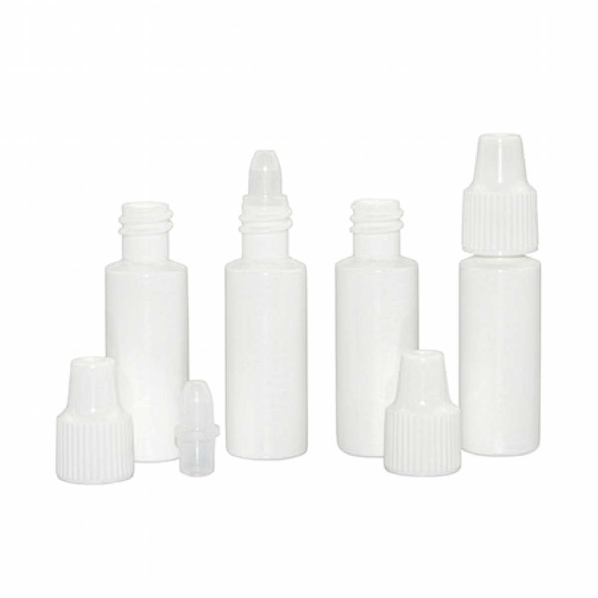 3ml Microdrop Natural (Clear) LDPE Mini Dropper Bottles