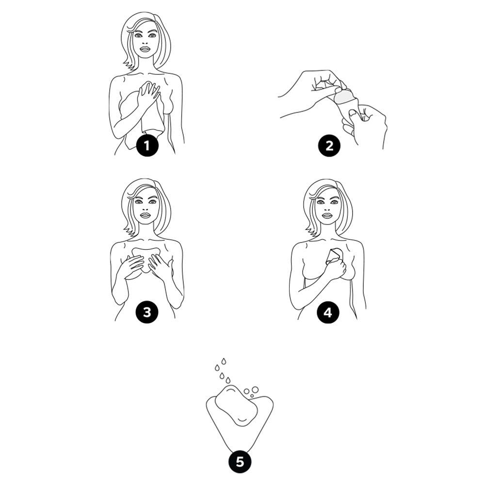 SILC SKIN Decollette Chest Wrinkle Pads