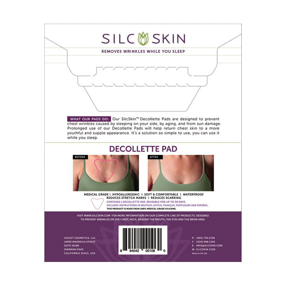SILC SKIN Decollette Chest Wrinkle Pads